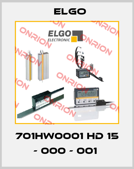 701HW0001 HD 15 - 000 - 001  Elgo