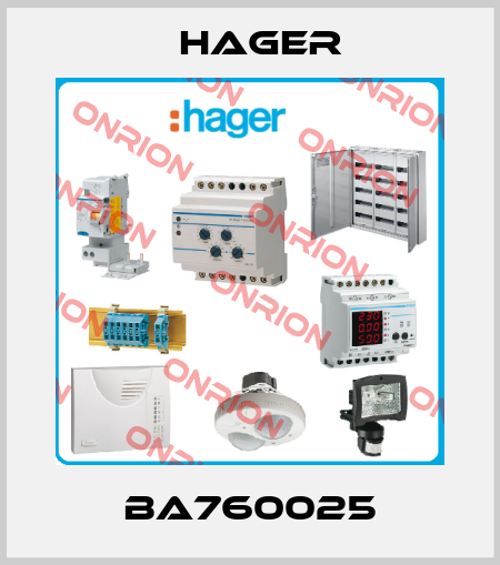 BA760025 Hager