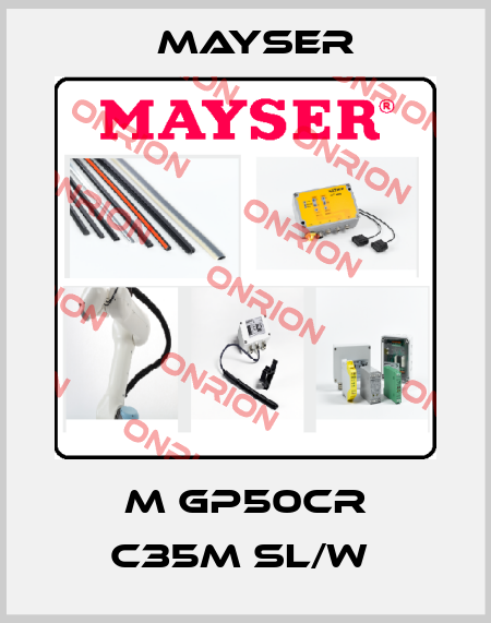 M GP50CR C35M SL/W  Mayser
