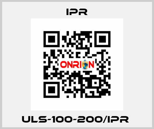 ULS-100-200/IPR  IPR