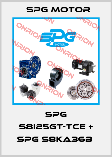 SPG S8I25GT-TCE + SPG S8KA36B  Spg Motor