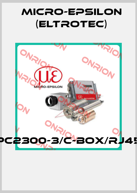 PC2300-3/C-Box/RJ45   Micro-Epsilon (Eltrotec)