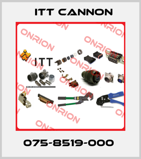 075-8519-000  Itt Cannon