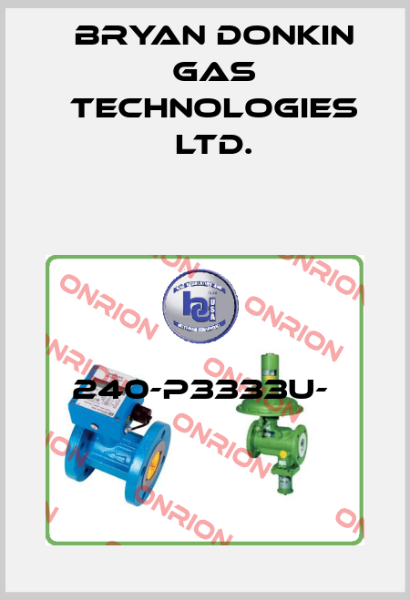 240-P3333U-  Bryan Donkin Gas Technologies Ltd.