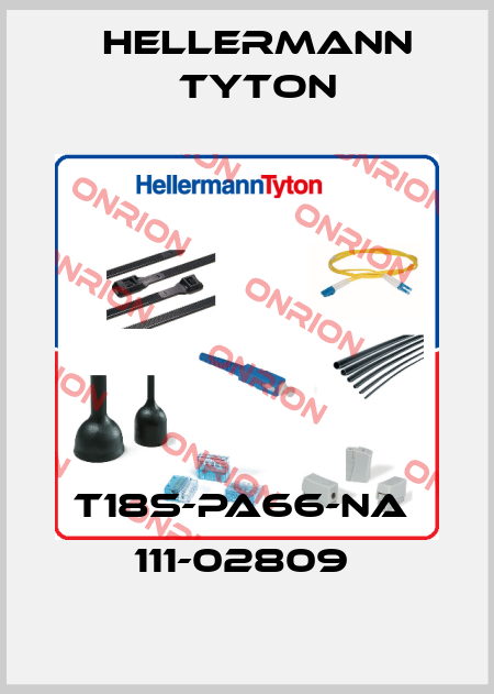 T18S-PA66-NA  111-02809  Hellermann Tyton