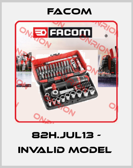 82H.JUL13 - invalid model  Facom