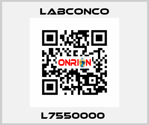 L7550000  Labconco