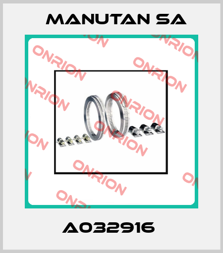 A032916  Manutan SA
