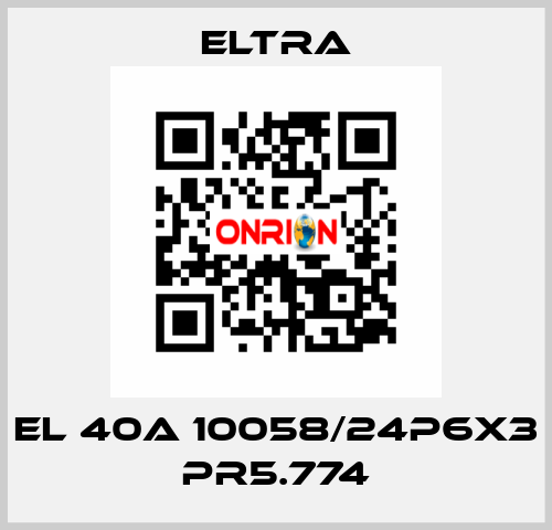 EL 40A 10058/24P6X3 PR5.774 Eltra