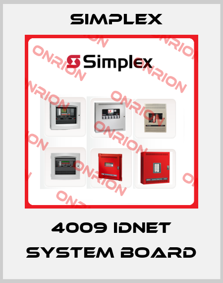4009 IDNET System Board Simplex