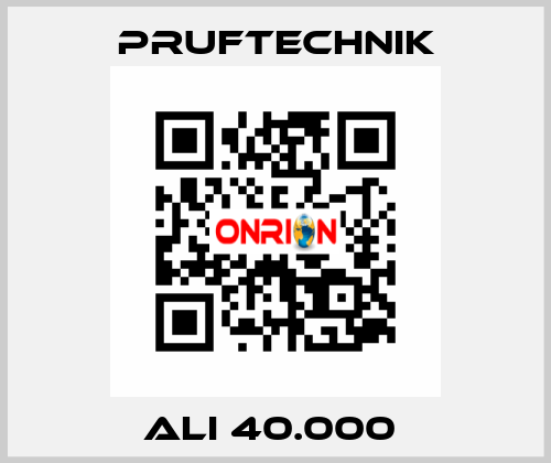 ALI 40.000  Pruftechnik