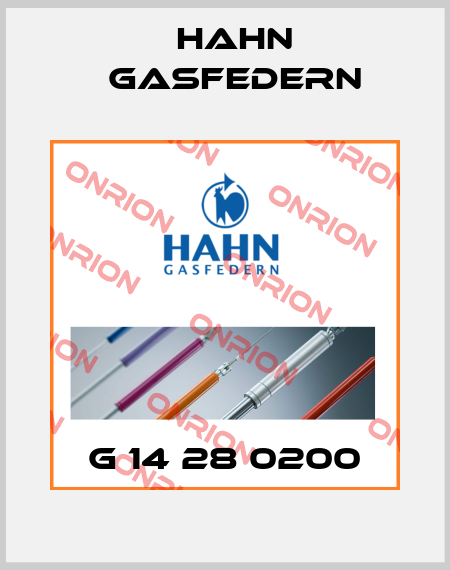 G 14 28 0200 Hahn Gasfedern