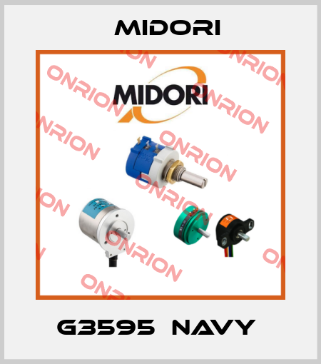 G3595  Navy  Midori