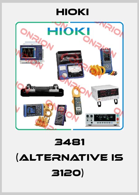 3481 (alternative is 3120)  Hioki