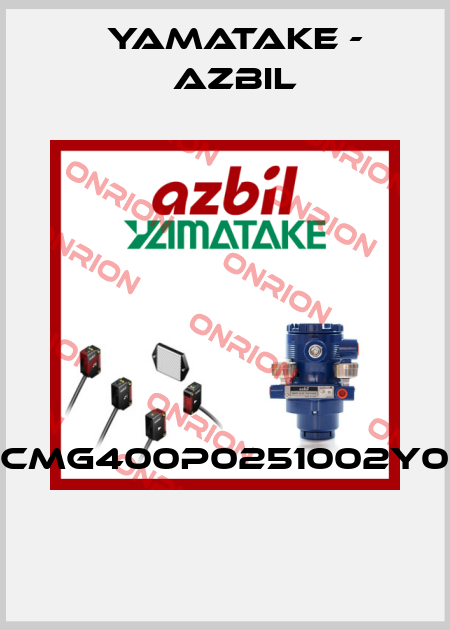 CMG400P0251002Y0  Yamatake - Azbil