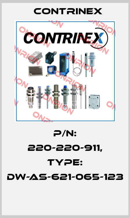 P/N: 220-220-911, Type: DW-AS-621-065-123  Contrinex