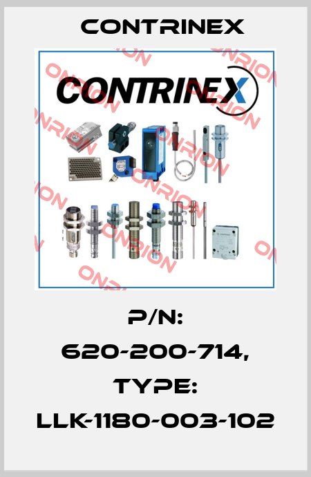 p/n: 620-200-714, Type: LLK-1180-003-102 Contrinex
