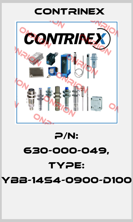 P/N: 630-000-049, Type: YBB-14S4-0900-D100  Contrinex