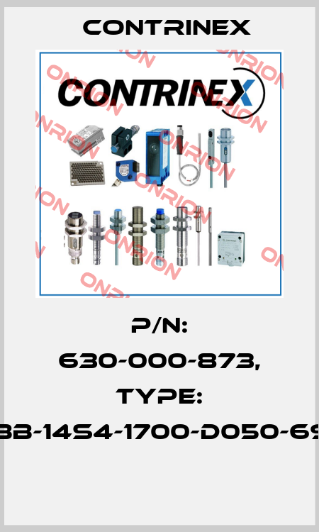 P/N: 630-000-873, Type: YBB-14S4-1700-D050-69K  Contrinex