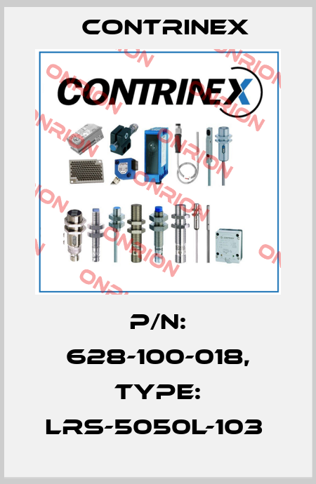 P/N: 628-100-018, Type: LRS-5050L-103  Contrinex