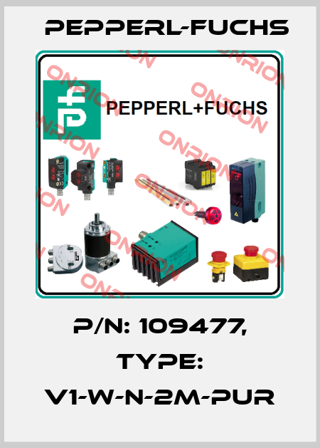 p/n: 109477, Type: V1-W-N-2M-PUR Pepperl-Fuchs