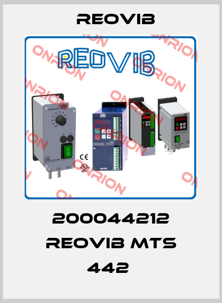 200044212 REOVIB MTS 442  Reovib
