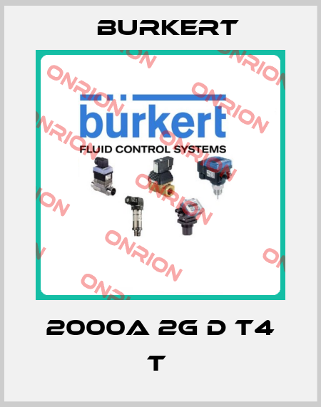 2000a 2G D T4 T  Burkert