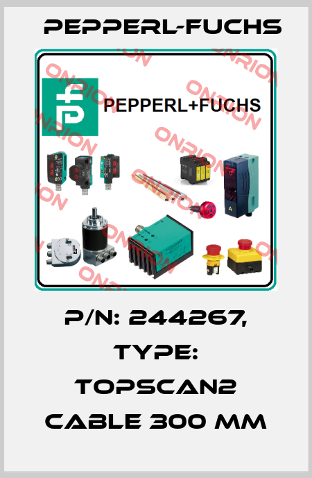 p/n: 244267, Type: TopScan2 Cable 300 mm Pepperl-Fuchs