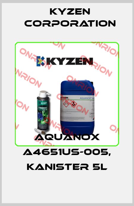 AQUANOX A4651US-005, Kanister 5l Kyzen Corporation