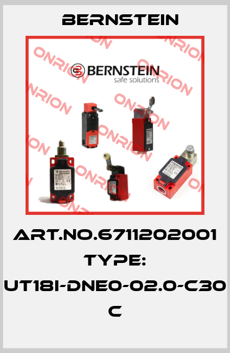 Art.No.6711202001 Type: UT18I-DNE0-02.0-C30          C Bernstein