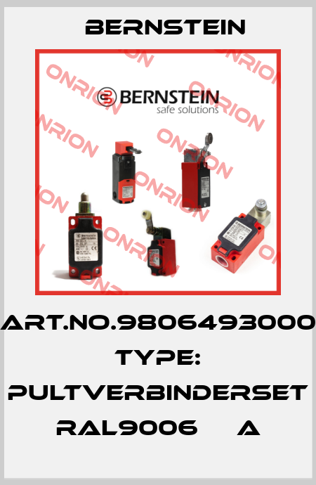 Art.No.9806493000 Type: PULTVERBINDERSET RAL9006     A Bernstein
