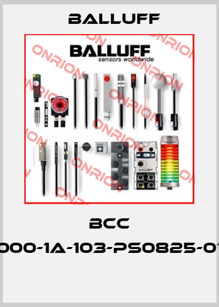 BCC M418-0000-1A-103-PS0825-015-C003  Balluff