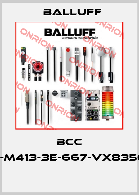 BCC VB03-M413-3E-667-VX8350-003  Balluff