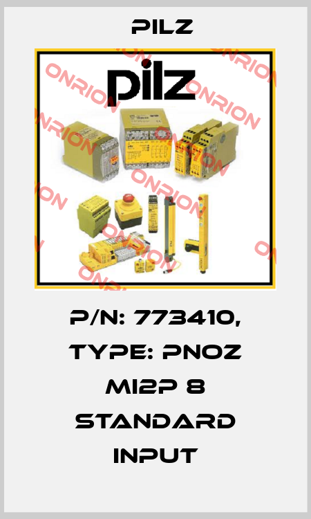 p/n: 773410, Type: PNOZ mi2p 8 standard input Pilz