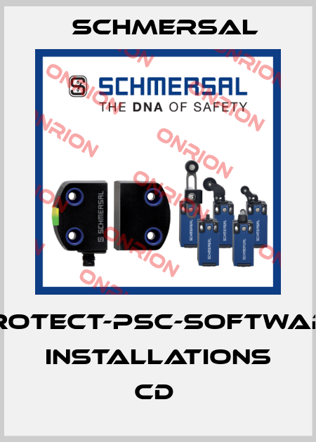 PROTECT-PSC-SOFTWARE INSTALLATIONS CD  Schmersal