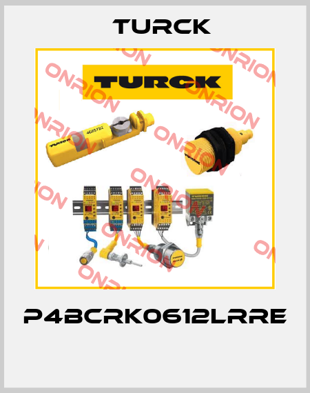 P4BCRK0612LRRE  Turck