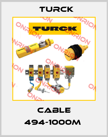CABLE 494-1000M  Turck