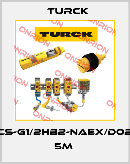 FCS-G1/2HB2-NAEX/D024 5M  Turck