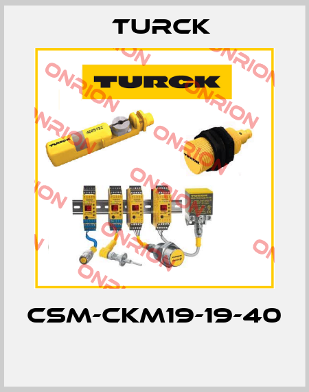 CSM-CKM19-19-40  Turck