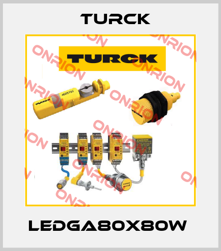 LEDGA80X80W  Turck