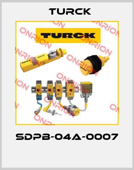 SDPB-04A-0007  Turck