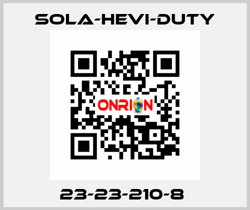 23-23-210-8  Sola-Hevi-Duty