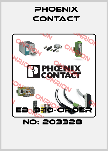 EB  3-10-ORDER NO: 203328  Phoenix Contact