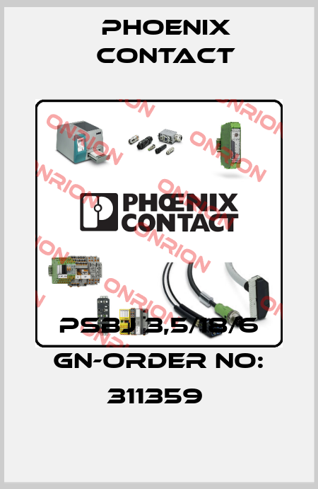 PSBJ 3,5/18/6 GN-ORDER NO: 311359  Phoenix Contact