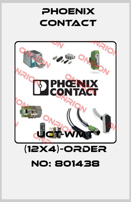 UCT-WMT (12X4)-ORDER NO: 801438 Phoenix Contact