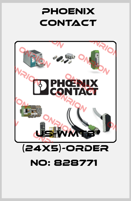 US-WMTB (24X5)-ORDER NO: 828771  Phoenix Contact