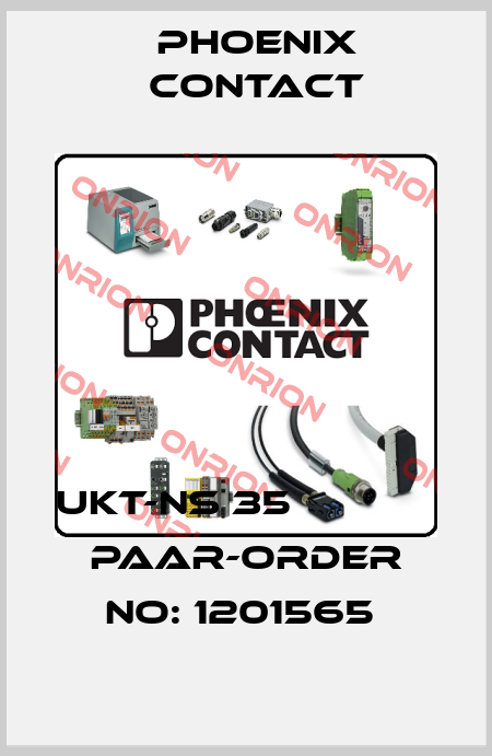 UKT-NS 35                 PAAR-ORDER NO: 1201565  Phoenix Contact