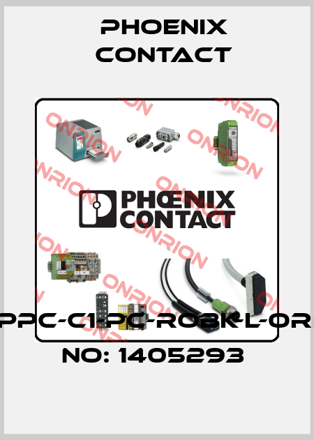 VS-PPC-C1-PC-ROBK-L-ORDER NO: 1405293  Phoenix Contact