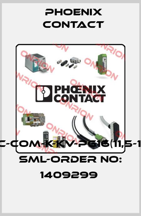 HC-COM-K-KV-PG16(11,5-15) SML-ORDER NO: 1409299  Phoenix Contact