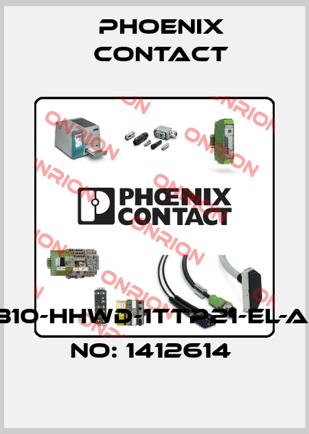 HC-STA-B10-HHWD-1TTP21-EL-AL-ORDER NO: 1412614  Phoenix Contact